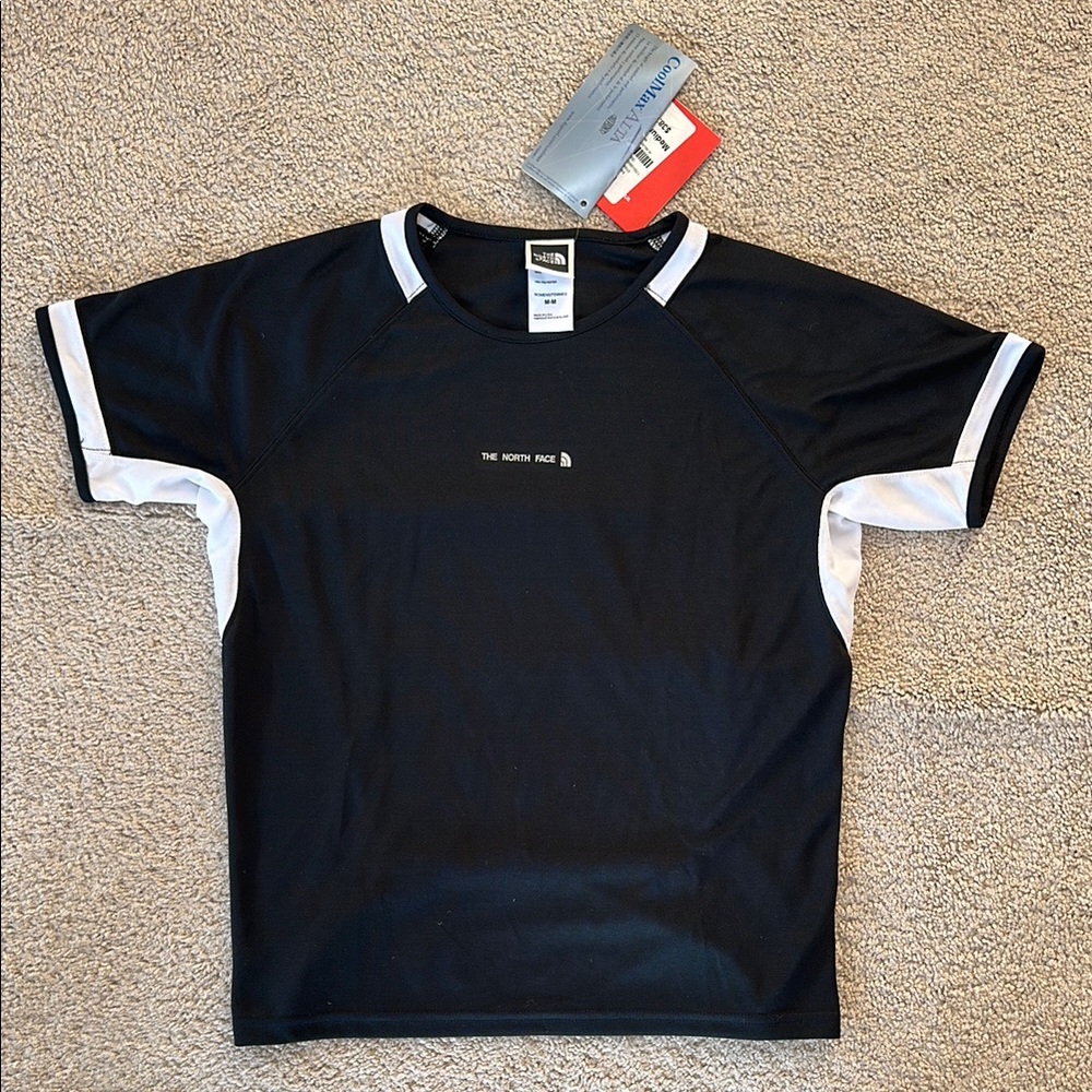 The North Face Black and White CoolMax Tee